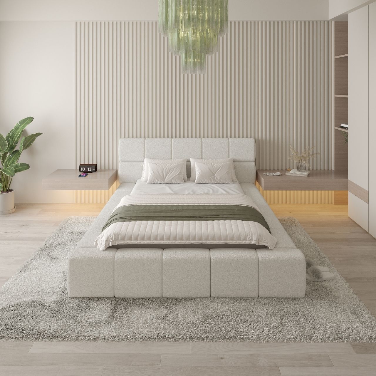 Amsterdam Haven Polsteroptik Wasserbett