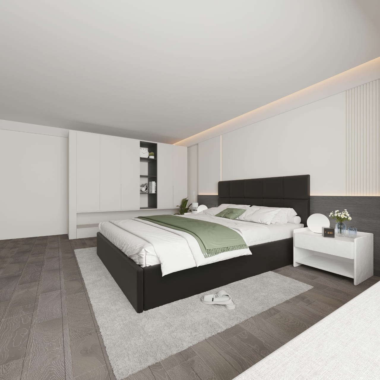 Vlora Polsteroptik Wasserbett