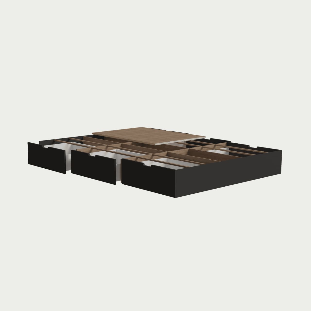 Wasserbett Schubladenpodest