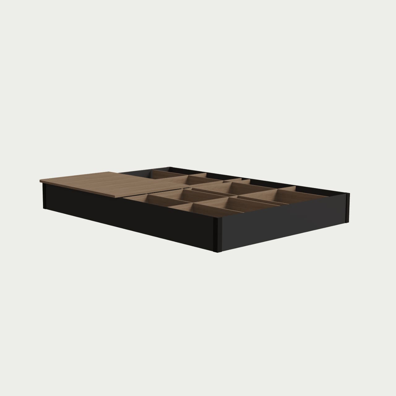 Klassisches Wasserbett Podest