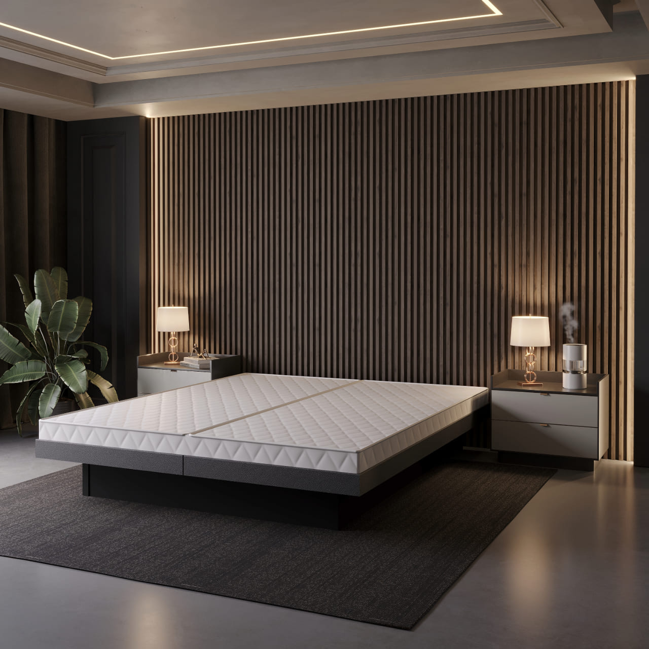 Split-Bettrahmen Wasserbett