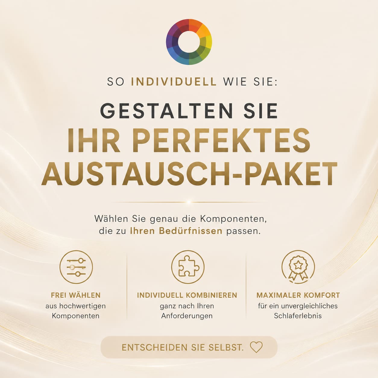 Wasserbett Erneuerungspaket "Individuell"