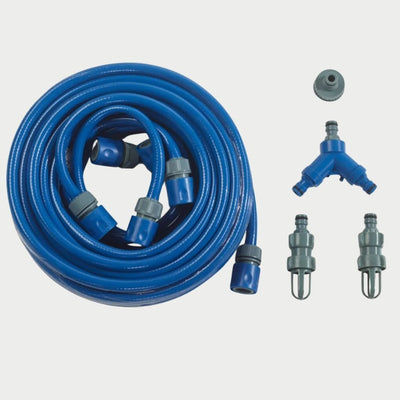 Wasserbett Befüllset mit Schlauch, Adapter und Entlüftungspumpe in Blau | OCEANDREAMS