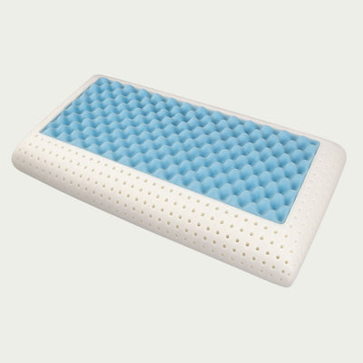 Future Gel-Kissen OCEANDREAMS — kühlende Geltechnologie, ergonomisch, Made in Germany, 62x31x10cm