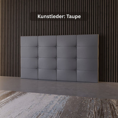 Kopfteil gestickt
