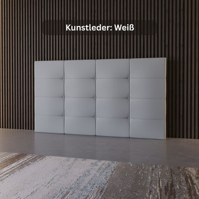 Kopfteil gestickt