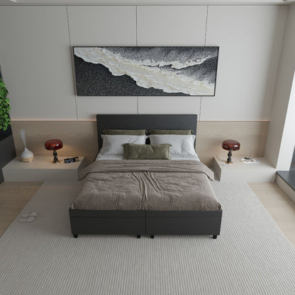 Stockholm Luxe Boxspringoptik Split Wasserbett