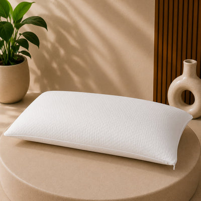 Visco-Dream Kissen OCEANDREAMS — ergonomisch, Made in Germany, ideal für Wasserbetten, 40x80cm