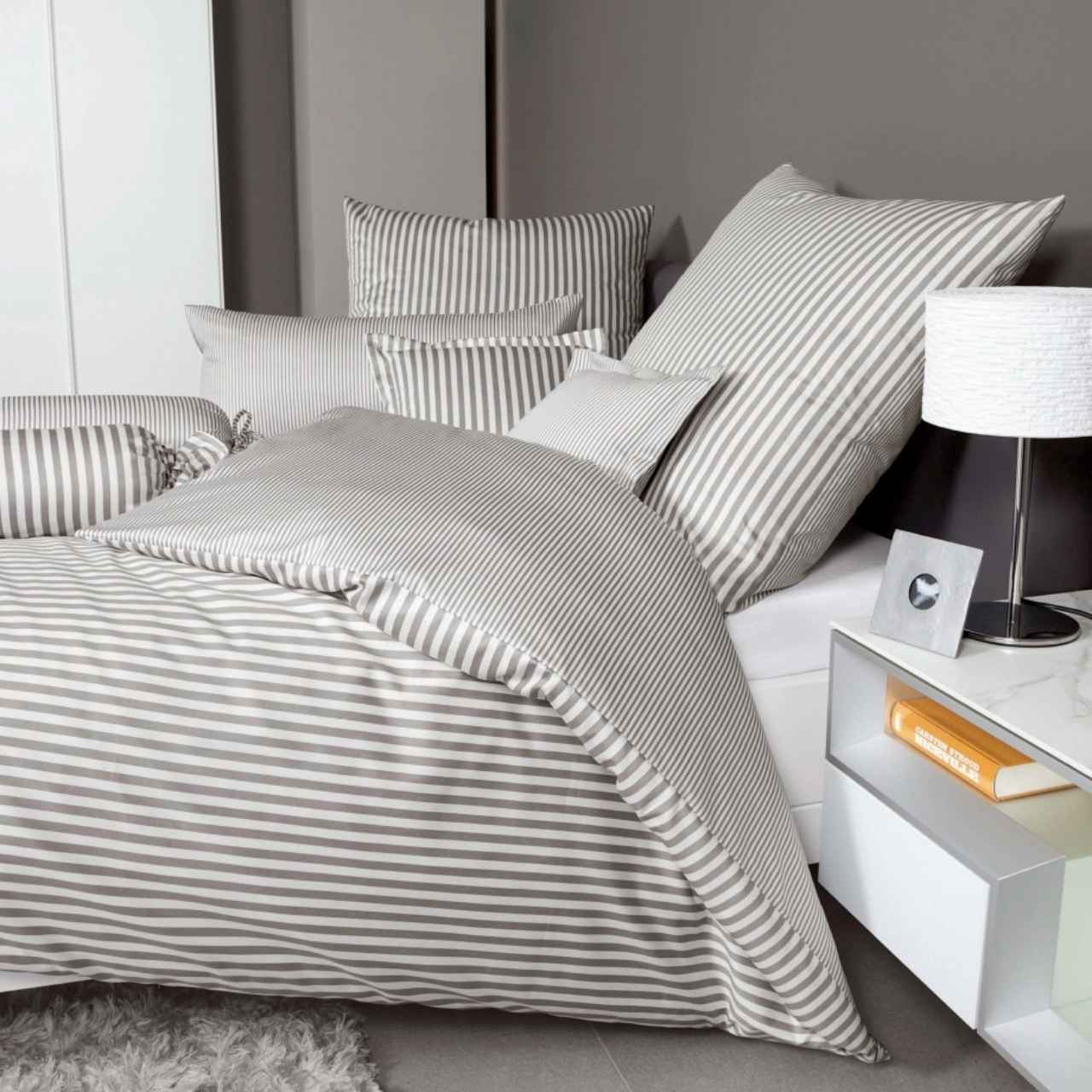 Janine Mako-Satin Wendebettwäsche - modernclassic