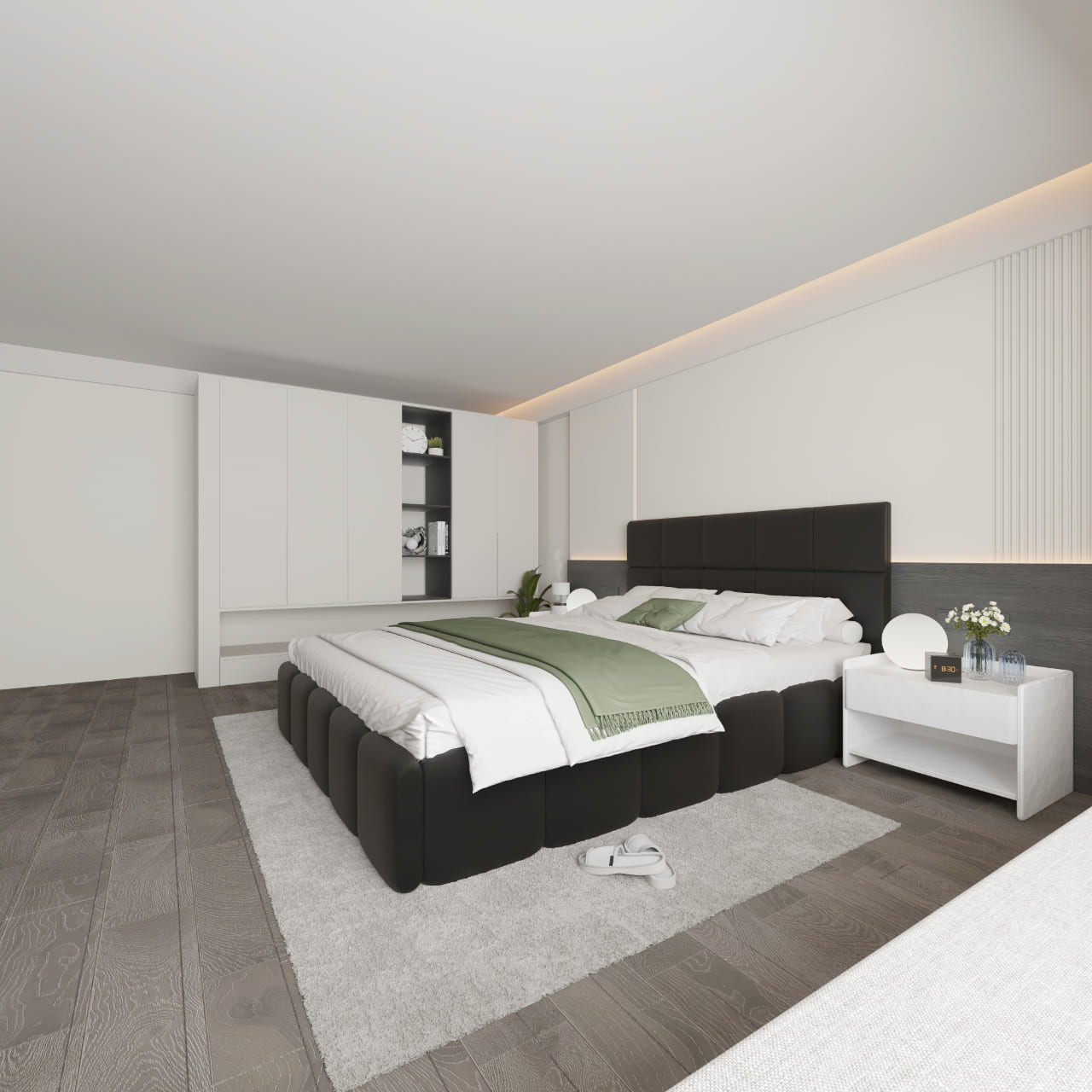 Saranda Polsteroptik Wasserbett