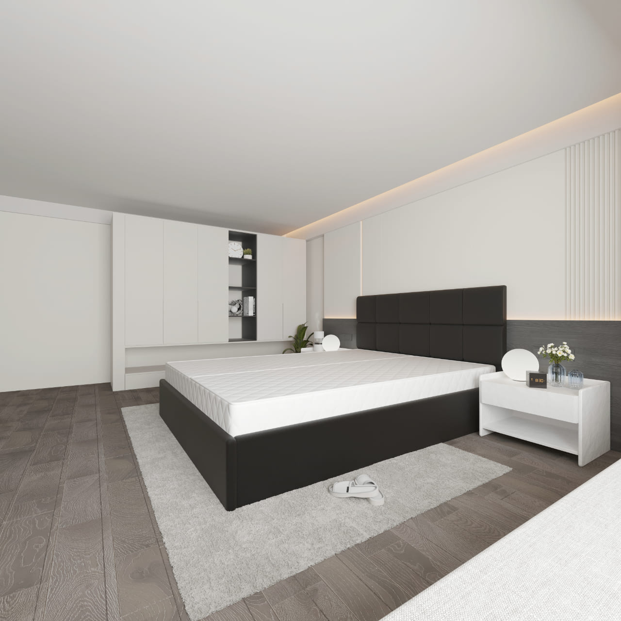 Vlora Polsteroptik Wasserbett