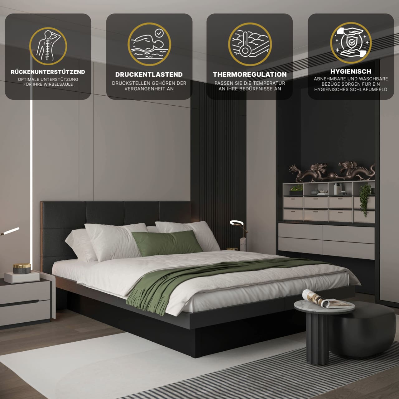 Jugend-Wasserbett Split