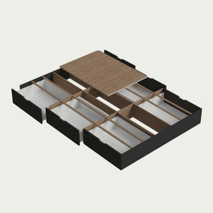 Wasserbett Schubladenpodest