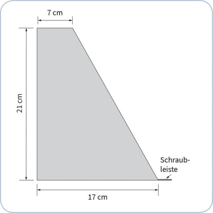 Klassischer Schaumrahmen