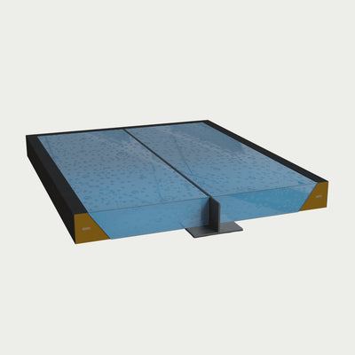 Wasserbett Thermotrennwand in Dunkelgrau – Wärmedämmung & Trennung für Dual-Wasserbetten | OCEANDREAMS