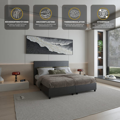 Vienna Loft Boxspringoptik Wasserbett